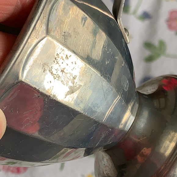 Vintage Aluminum Sugar and Creamer / Aluminum Set. - Picture 16 of 17